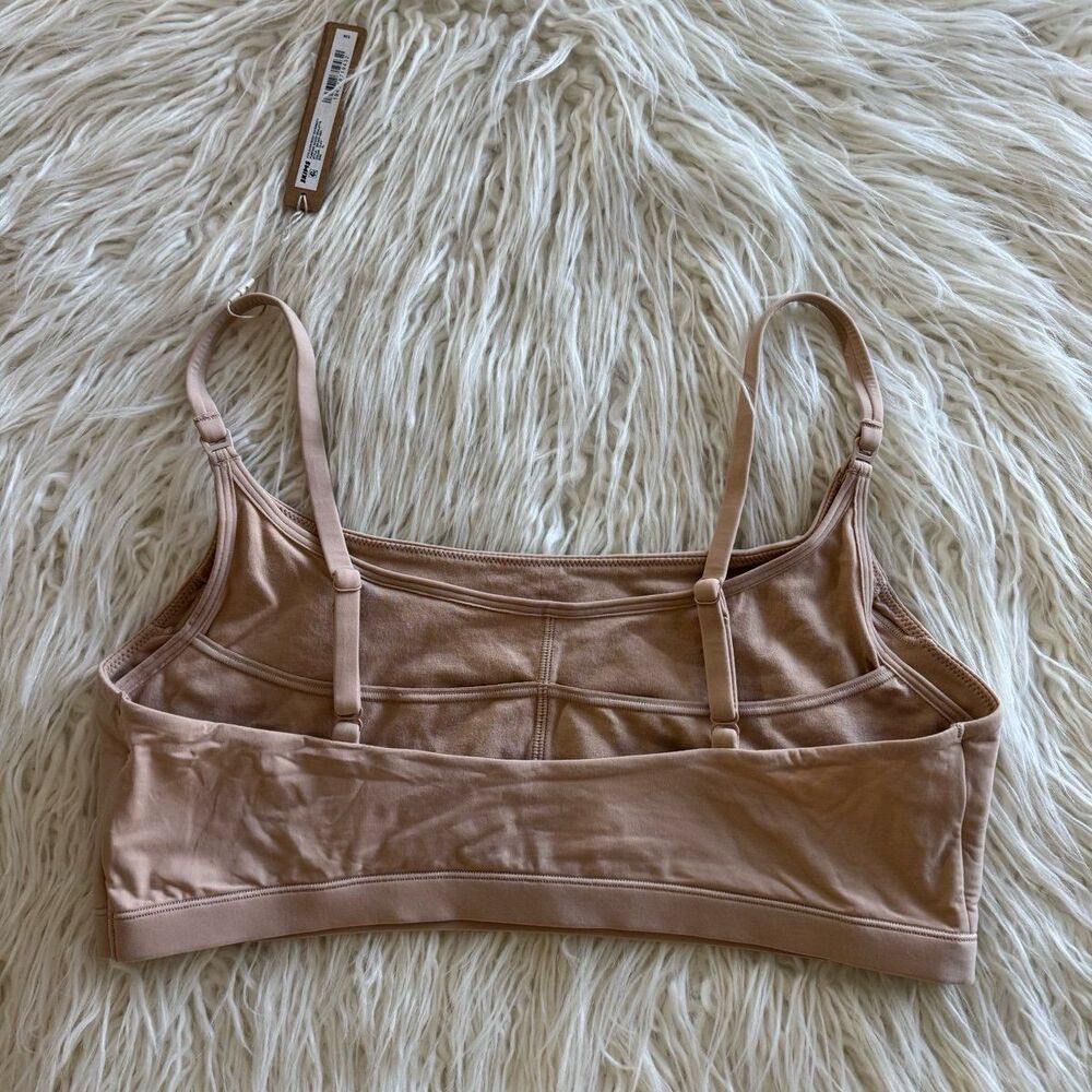Skims Fits Everybody Maternity Pumping Scoop Bralette Clay Size XL - Picture 8 of 11